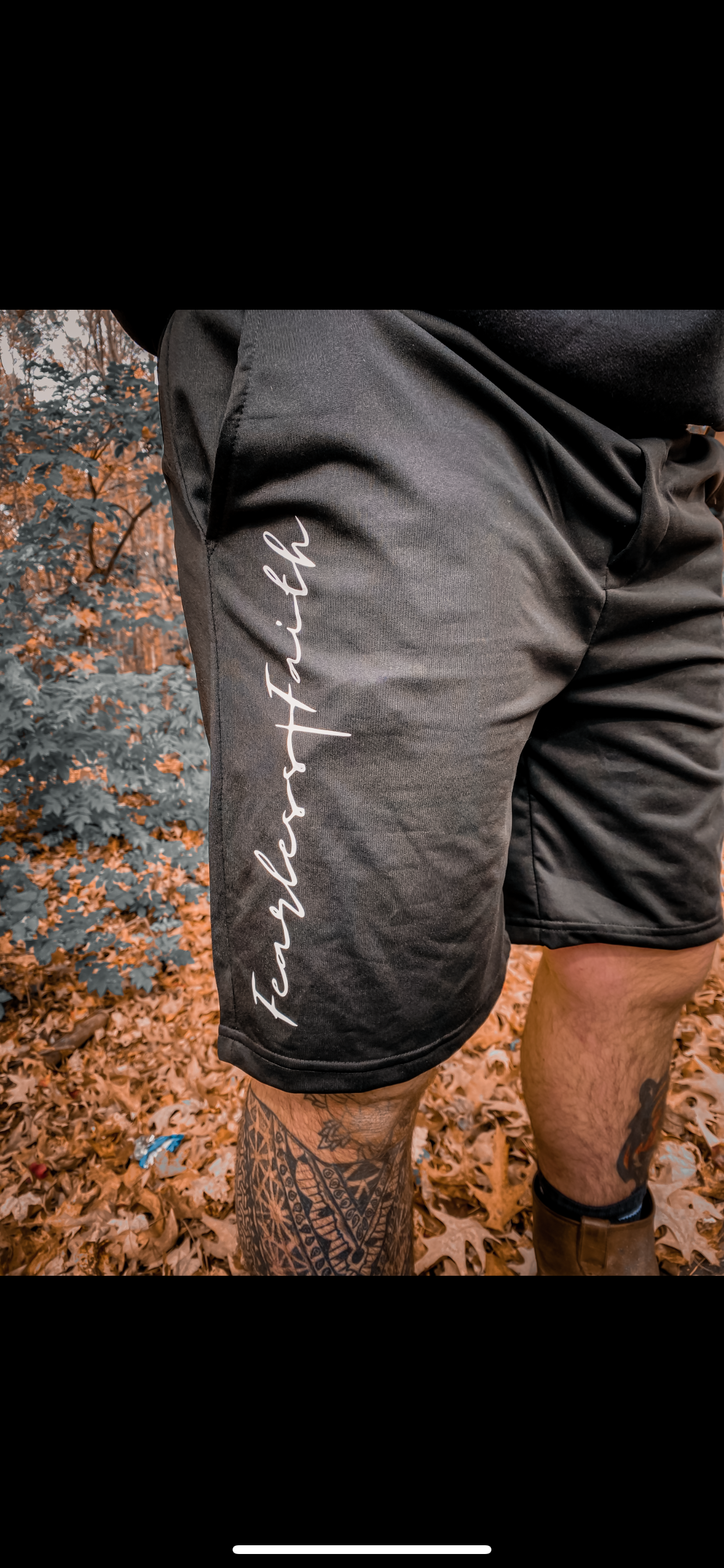 Fearless Faith gym Shorts